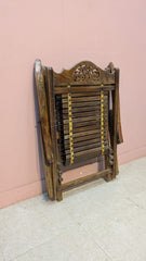 Solid Sheesham Wood Folding Chair