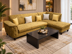 Comfortable 6 Seater L Shape Sofa
