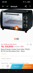 Black & Decker Toaster Oven