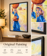 Original Hand Painting Oil Painting Touch Of Art Culture