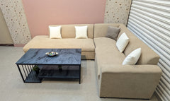Comfortable L shape 6 Seater Sofa Set