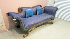 Antique Solid Sheesham Wood 2.5 Seater Divan