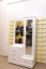 Bed With 2 Side Tables | Dressing Table | Almirah (Subject To Price Change)