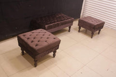 TGSC 4 Seater Ottoman Set Chesterfield Design (Subject To Price Change)