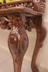 Rosewood Console and Mirror (Subject To Price Change)