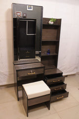 Complete Bed Room Set (Oak Wood In Polish) (Subject to Price Change)