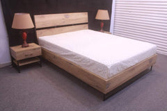 Tgsc Design New Arrival 🔥Daisy🔥 Queen Size Bed With 2 Side Tables