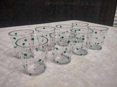 Brand New 8 Piece Acrylic Glass Set