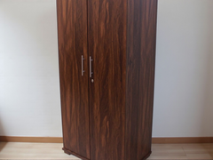 Tgsc Designs Brand New Complete Bedroom Set King Size Bed ( Cushioned Headboard) With 2 Side Tables, Stylish Dressing Table, 2 Door Almirah & 2 Door Divider. (Subject To Price Change)