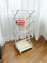 Pure Burma Teak Wood Towel Stand