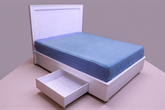 Brand New Made-to-Order Double Bed with Built-In Storage