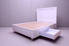Brand New Made-to-Order Double Bed with Built-In Storage