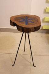 Corner Table With Painting (Subject to Price Change)