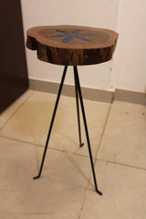 Corner Table With Painting (Subject to Price Change)
