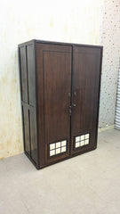 Sheesham Wood 2-Door Almirah