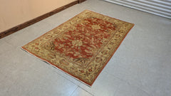 Vintage Afghanistan Chobee Hand Knotted Carpet