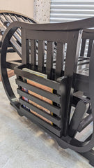 Solid Sheesham Wood Rocking Chair