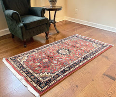 Vintage Persian Hand Knotted Carpet