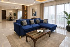 4.5 Seater L Shape Sofa Set