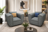 Pair Of Single Seater Sofa's