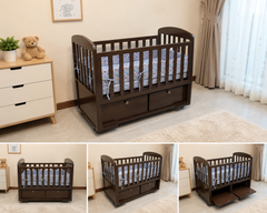 Baby Cot with Mattress