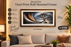 Brand New Vinyl Print Wall Mounted Frames