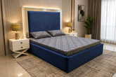 King Size Bed With 2 Side Tables