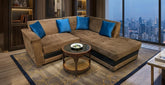 4.5 Seater L Shape Sofa Set