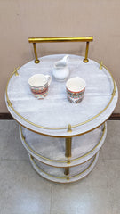 3 Tiers Tea Trolley
