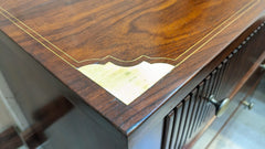 Imported Solid Sheesham Wood Super King Size Bed with 2 Side Tables