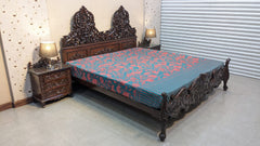 Antique King Size Bed Set