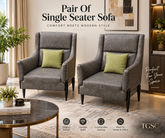 Pair Of Single Seater Sofas