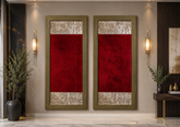 Pair Of Wall Mounted Panels