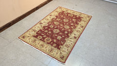 Vintage Afghanistan Chobee Hand Knotted Carpet