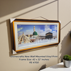 New Wall Mounted Vinyl Print Frame