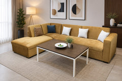 Comfortable 6 Seater L Shape Sofa Set