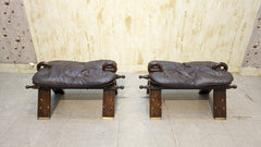 Beautiful solid sheesham wood Pair of Camel Stool