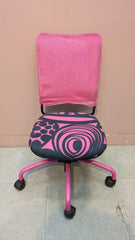 IMPORTED IKEA PINK SWIVEL CHAIR – STYLISH & COMFORTABLE!