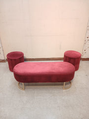 4 Seater Ottomans Set