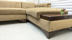 6 Seater L Shape Sofa Set