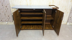 Brand New 3 Door Iron Table