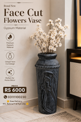 Brand New Cut Face Flowers Vase