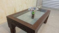 Solid Sheesham Wood Center Table