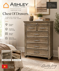 Imported American Ashley Furniture Chest Of drawers
