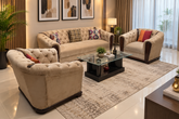 5 Seater Chesterfield Sofa Set