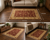 Vintage Afghanistan Chobee Hand Knotted Carpet