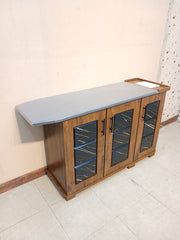 Brand New 3 Door Iron Table