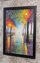 Wall Mounted Hand Painting