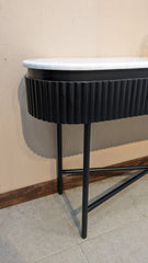 Celeste Home Fashion Astra Console with Marble Top
