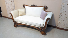 Solid Sheesham Wood 2 Seater Divan